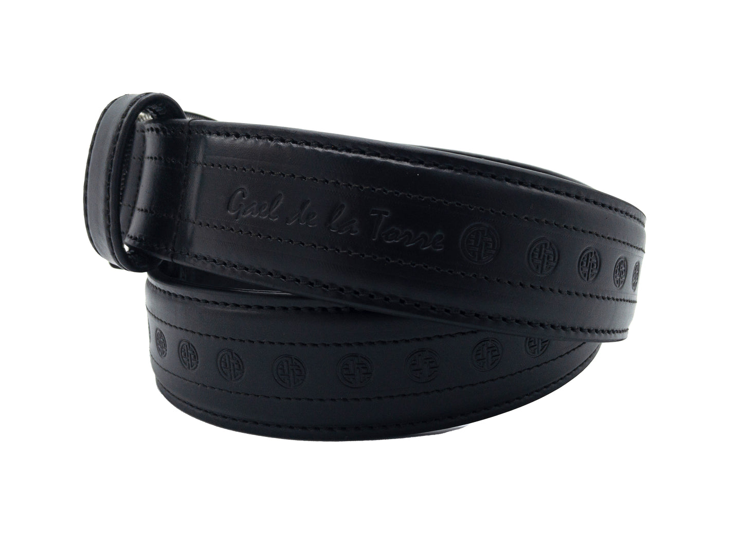 Cinturón de Avestruz Negro