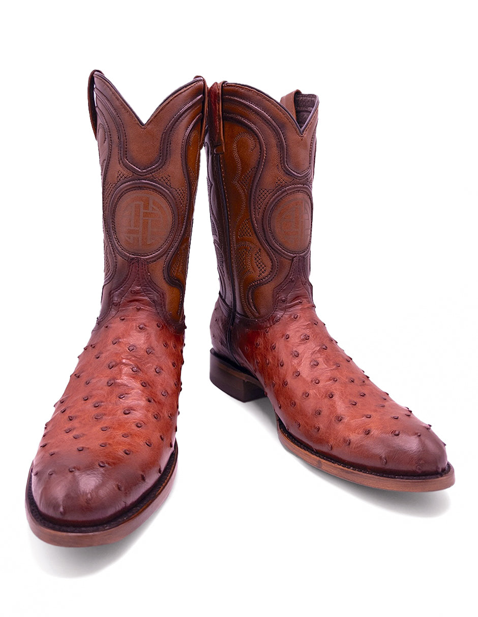 Avestruz Original Oval-Tacoma Shedron Para Caballero
