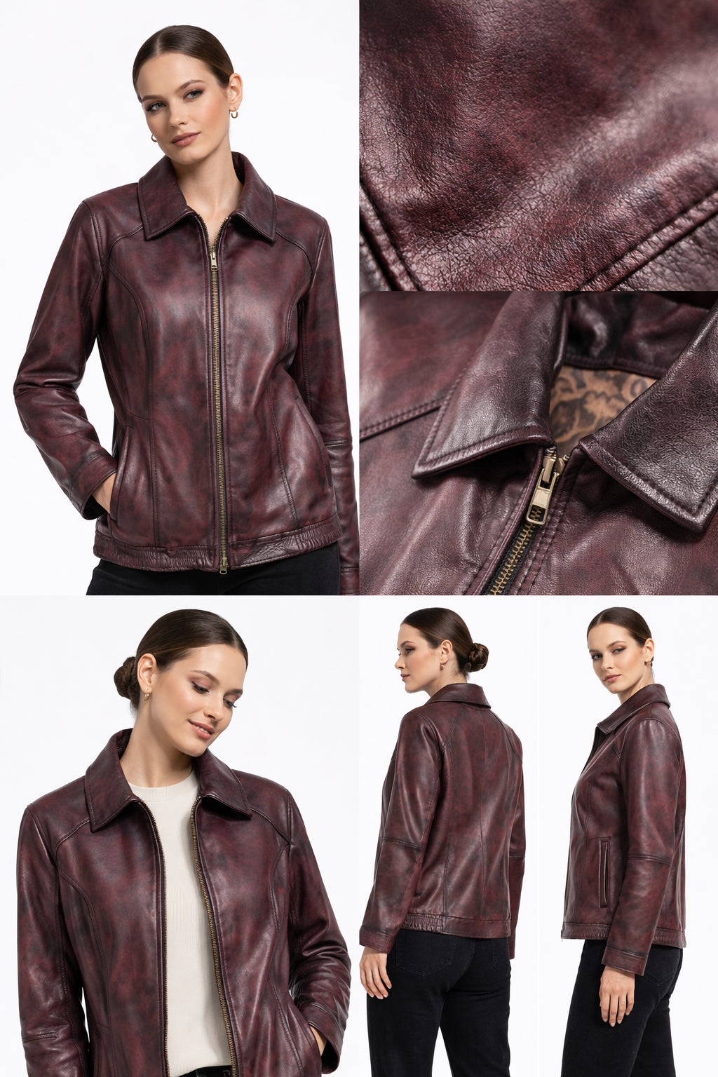 Oversize Wine Jacket