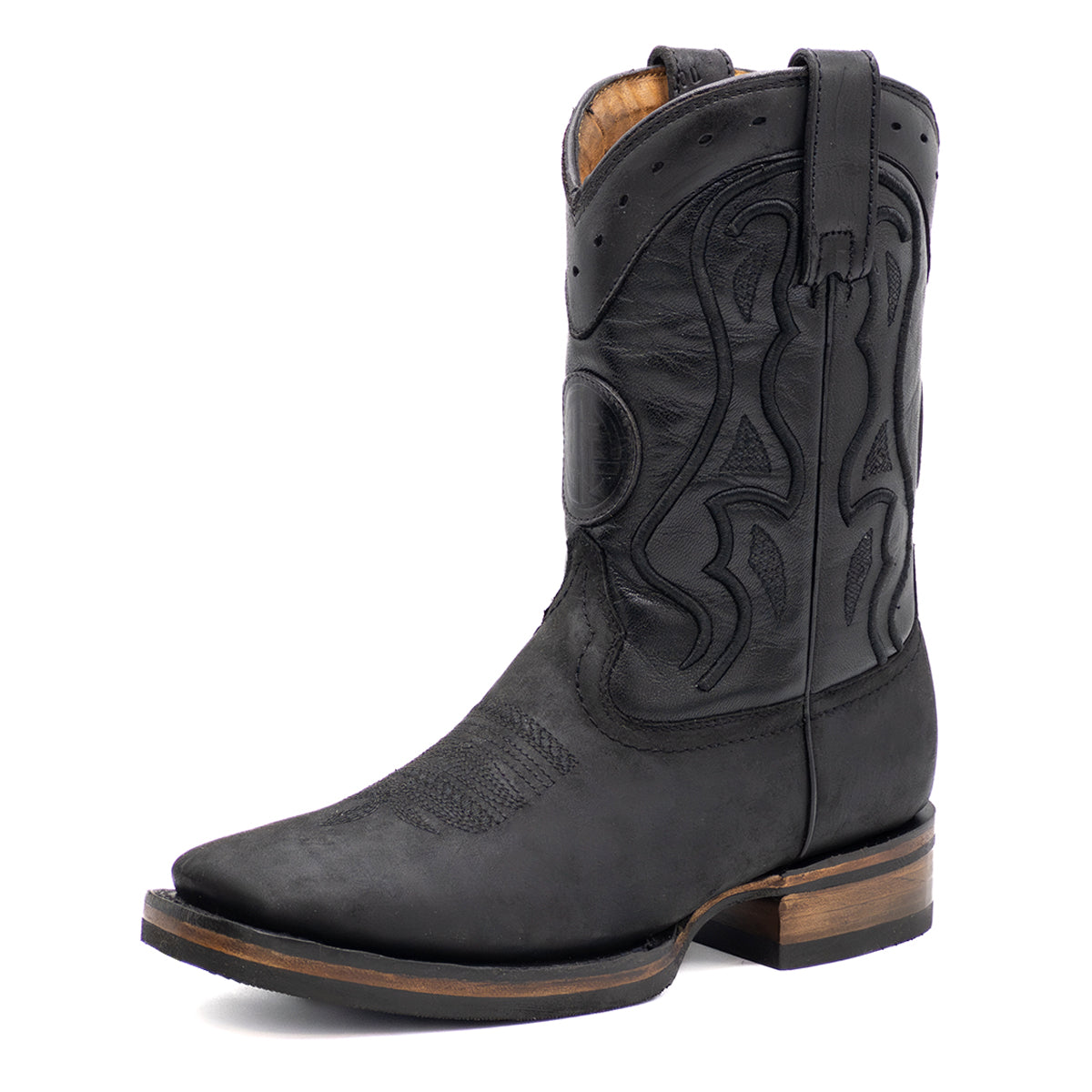 BOTA BULLDOG SALVAJE NEGRO Para Caballero