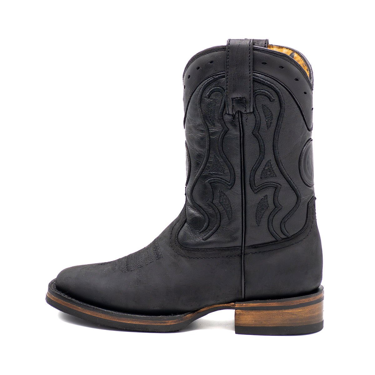 BOTA BULLDOG SALVAJE NEGRO Para Caballero