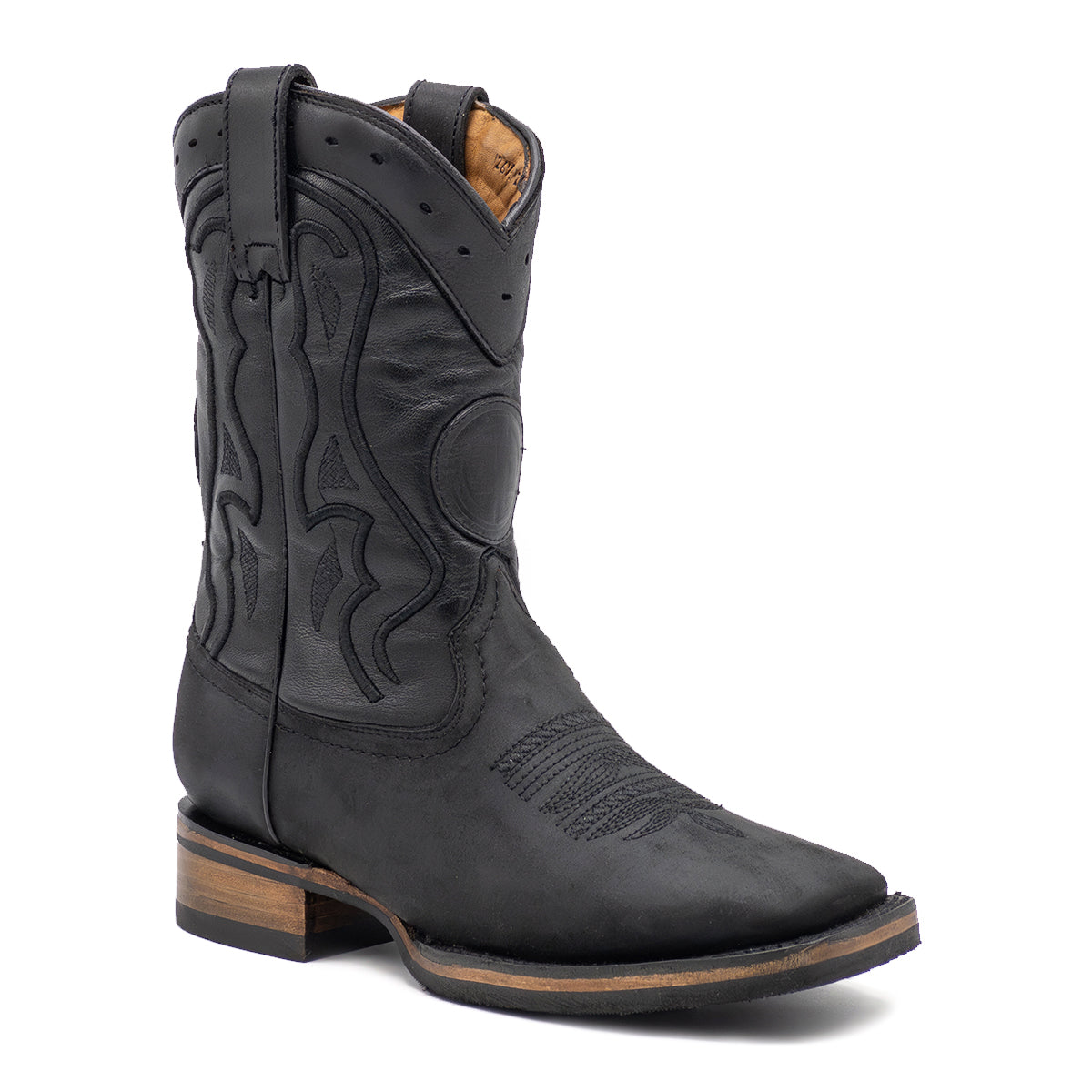 BOTA BULLDOG SALVAJE NEGRO Para Caballero