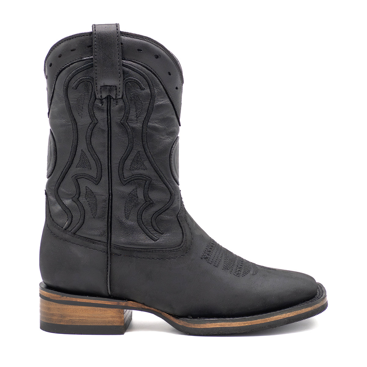 BOTA BULLDOG SALVAJE NEGRO Para Caballero