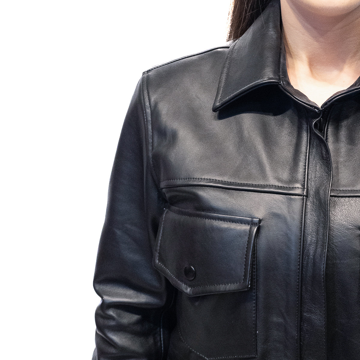 Camisola Negra Oversize para Dama