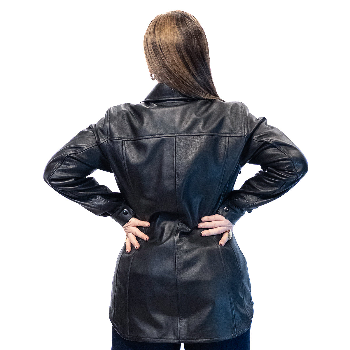Camisola Negra Oversize para Dama