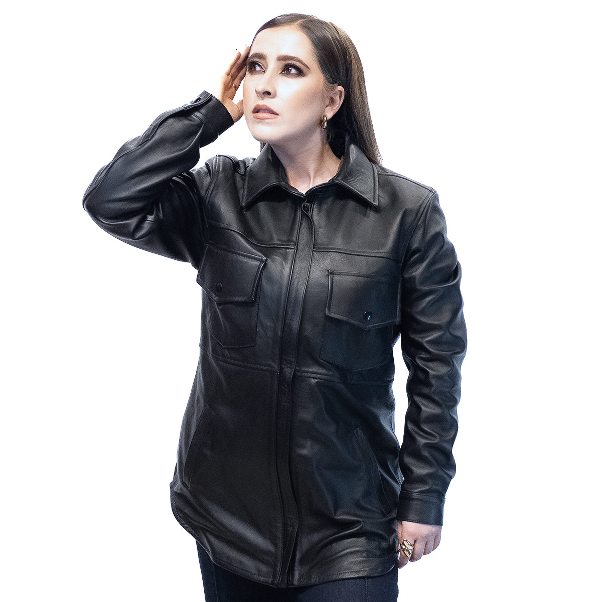 Camisola Negra Oversize para Dama