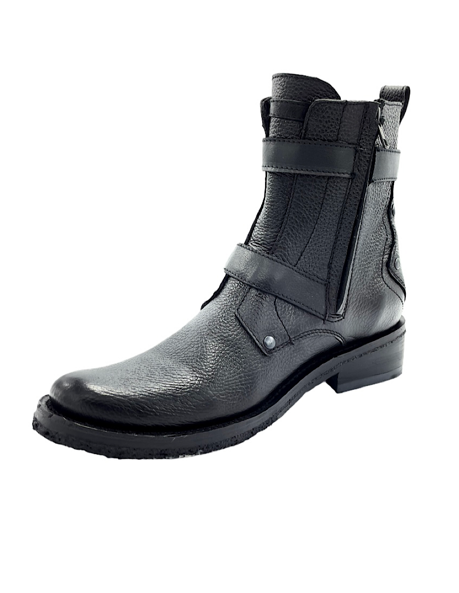 Biker Negro Para Caballero