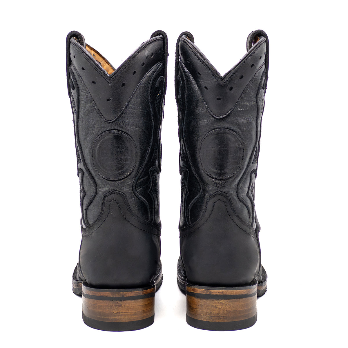 BOTA BULLDOG SALVAJE NEGRO Para Caballero