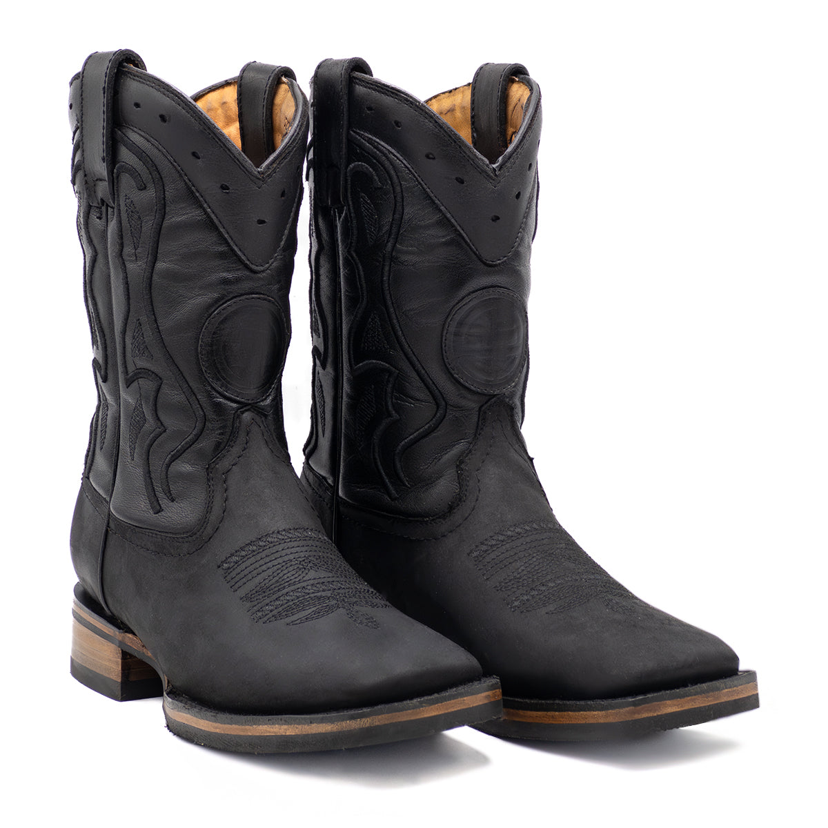 BOTA BULLDOG SALVAJE NEGRO Para Caballero