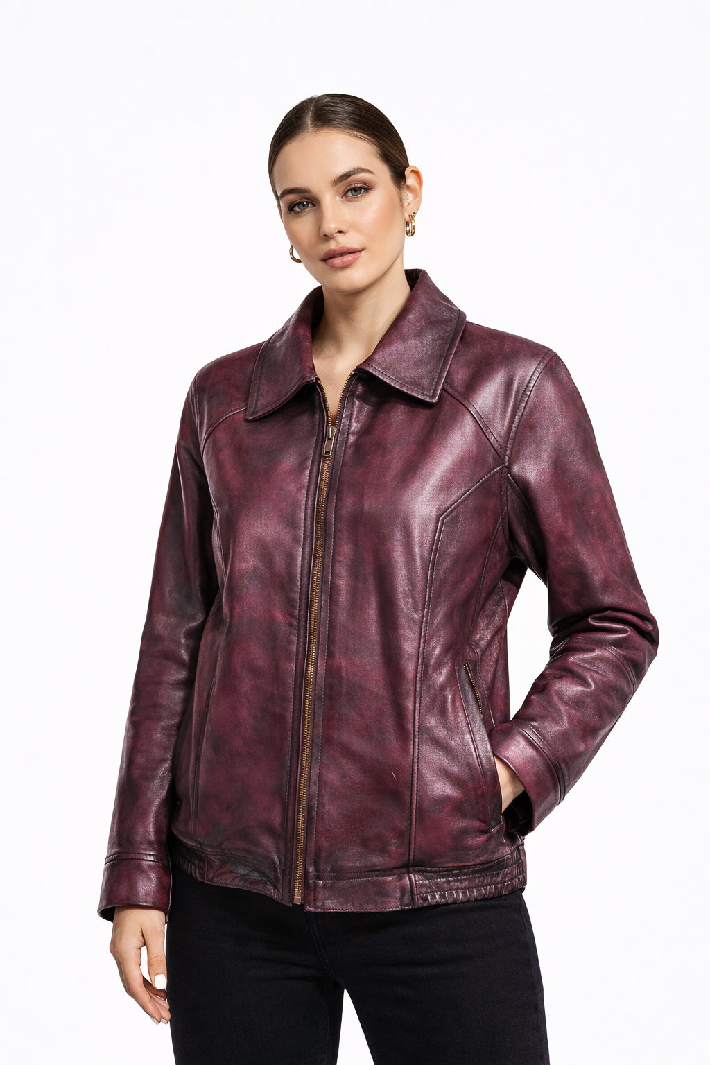 Oversize Wine Jacket